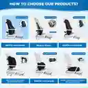 Cojin Corrector Postura Apoyo Lumbar Sillas Alivio Espalda