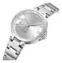 Reloj Naviforce Casual Nf5060 Mujer Flor Acero + Estuche