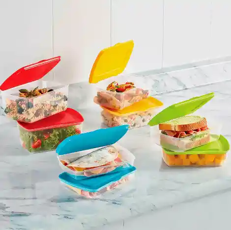 Set De Recipientes Para Alimentos X4