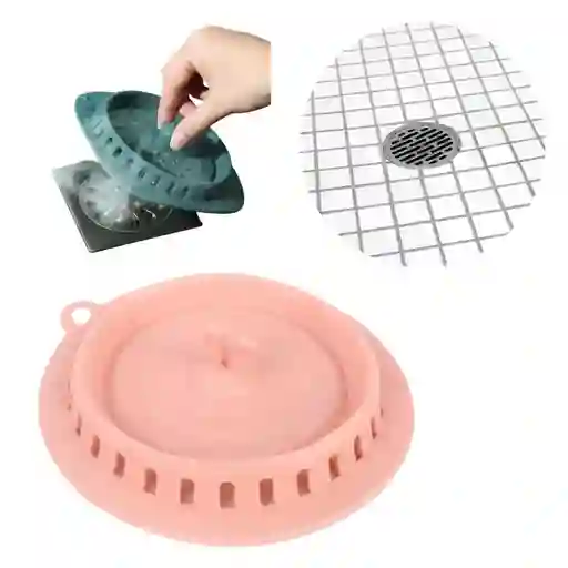 2 X Filtro De Malla Para Desagüe De Suelo Baño O Cocina