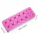 Organizador De Maquillaje Veleka, Caja Para Cosmeticos, Cosmetiquera, Rosa-blanco