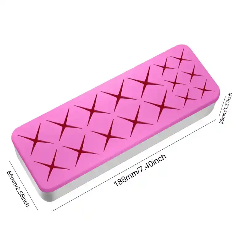 Organizador De Maquillaje Veleka, Caja Para Cosmeticos, Cosmetiquera, Rosa-blanco