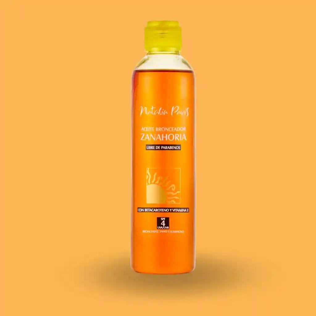 Aceite Bronceador Natalia Paris