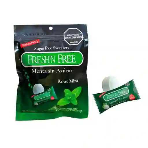 Menta Freshn Free Verde 50 Gr