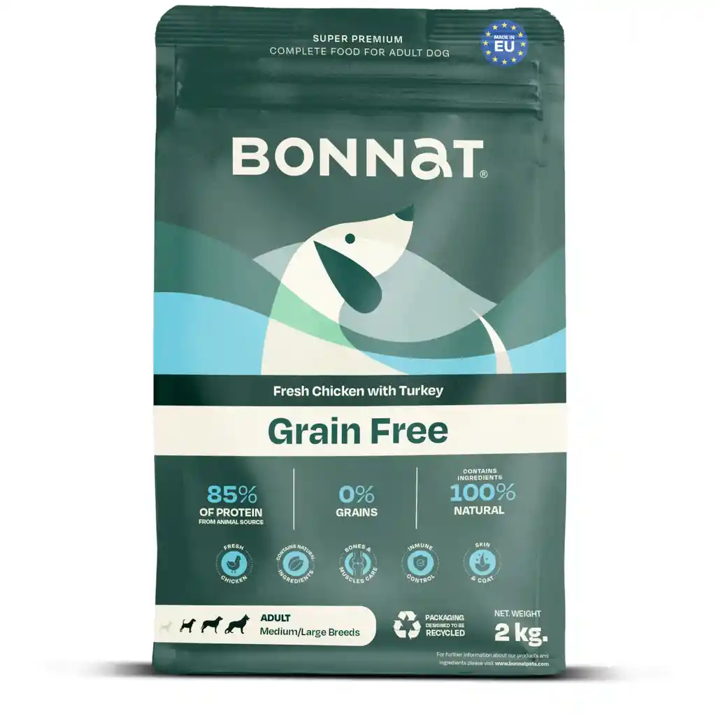 Bonnat Perro Adulto Med/large Breed 2kg
