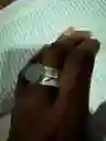 Anillo Ajustable Con Piedra Semipreciosas Aguamarina En Plata De Ley 925