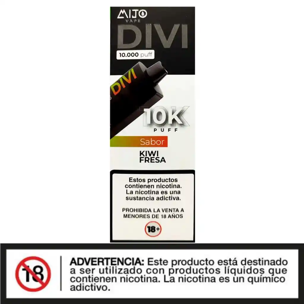 Desechable Mijo 10000puff - Kiwi Fresa