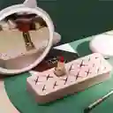 Organizador De Maquillaje Veleka, Caja Para Cosmeticos, Cosmetiquera, Beige