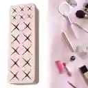 Organizador De Maquillaje Veleka, Caja Para Cosmeticos, Cosmetiquera, Beige