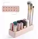 Organizador De Maquillaje Veleka, Caja Para Cosmeticos, Cosmetiquera, Beige