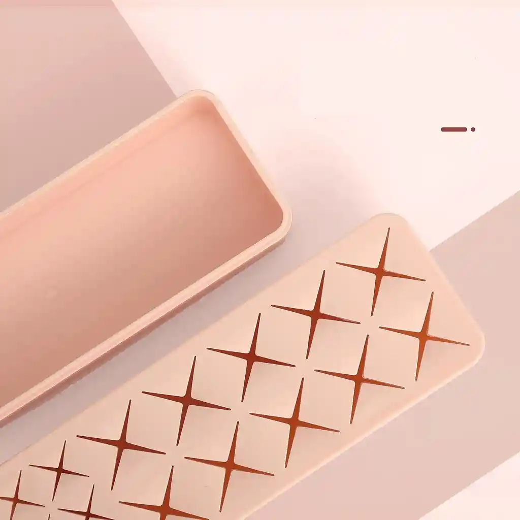 Organizador De Maquillaje Veleka, Caja Para Cosmeticos, Cosmetiquera, Beige