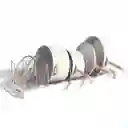 Estante Organizador De Ollas Y Sartenes Expandible Para Cocina