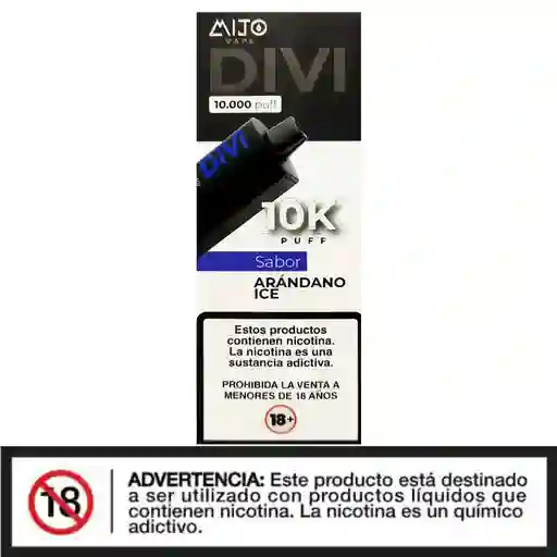 Desechable Mijo 10000puff - Arándano Ice