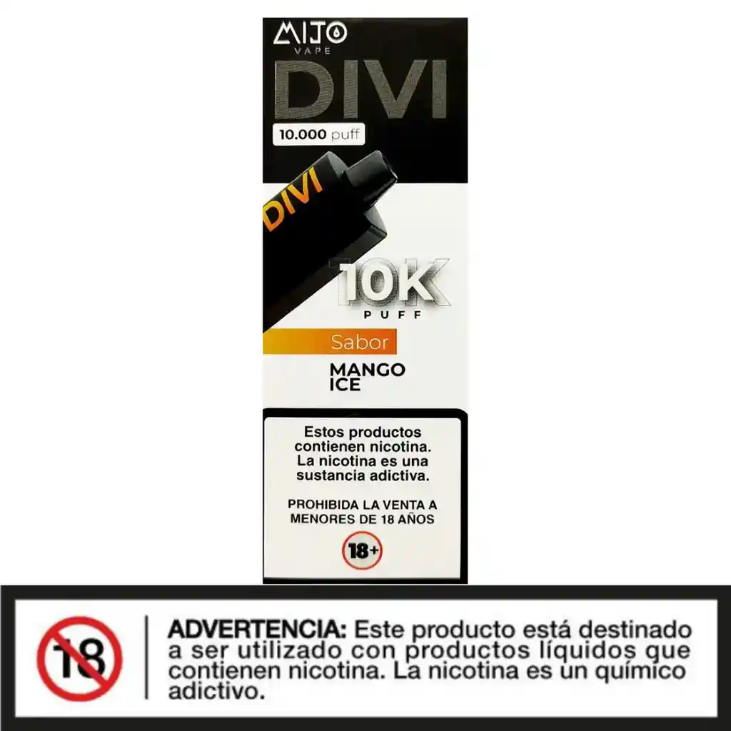 Desechable Mijo 10000puff - Mango Ice