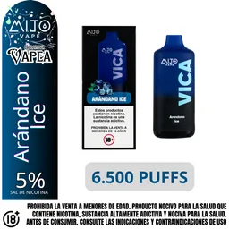 Vape Mijo Arandano Ice 6500 Puffs 5%