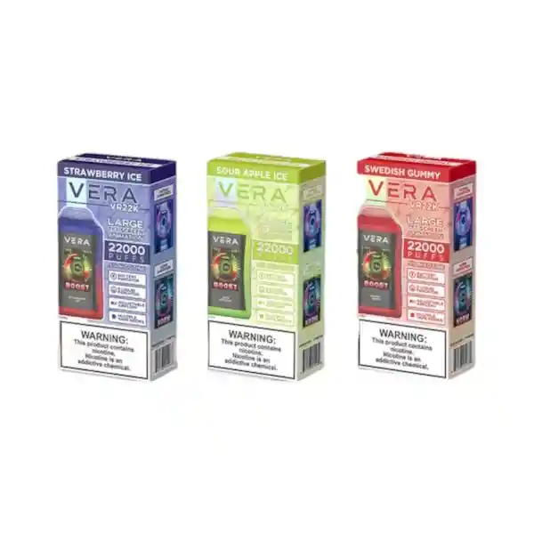 Vape Vaporizador Desechable Vera 22k Puffs