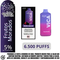 Vape Mijo Frutos Morados 6500 Puffs 5%