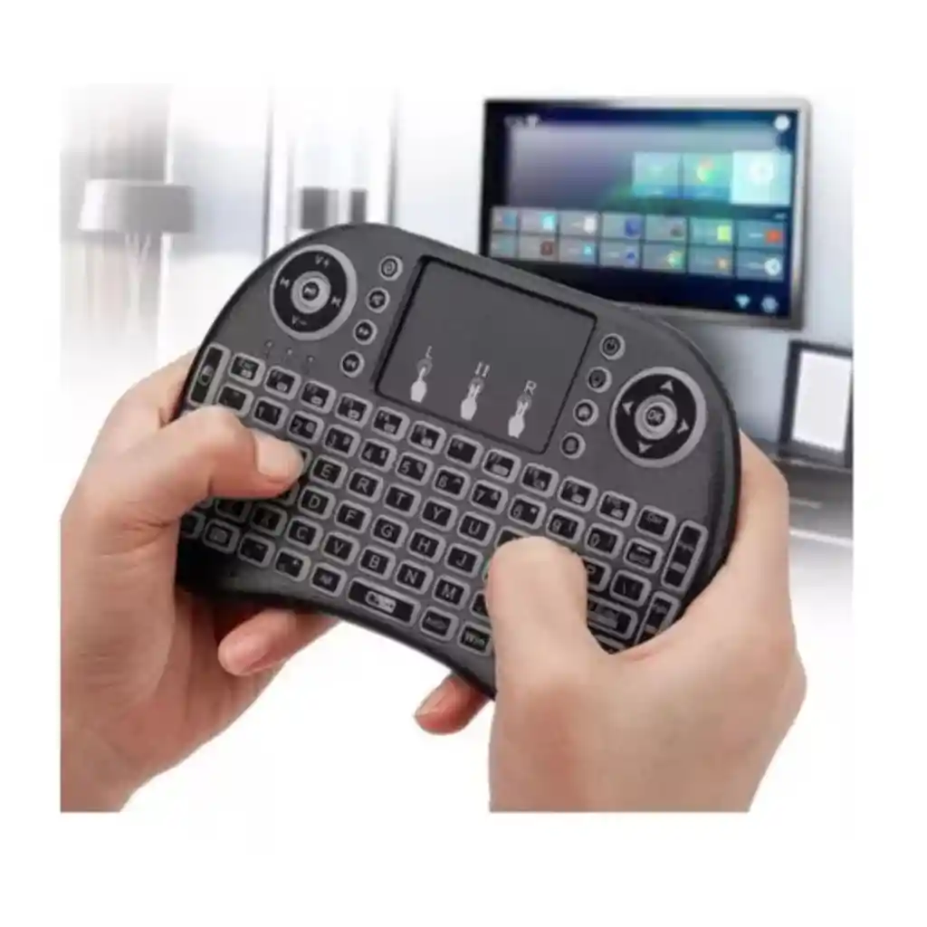 Mini Keyboard Teclado Inalámbrico Airmouse Android Smart Tv
