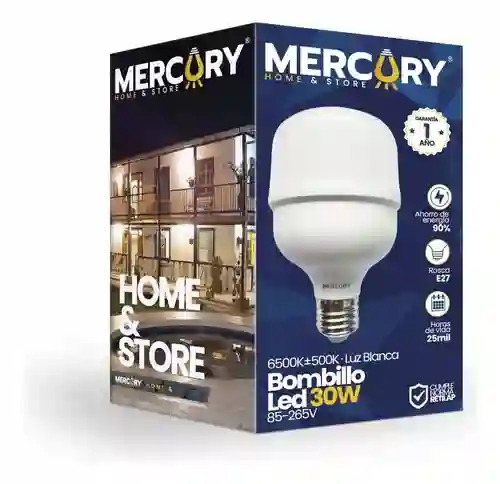 Bombillo Led 30w Mercury