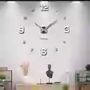 Reloj De Pared 3d Números Grandes Y Pequeños 90x90cm