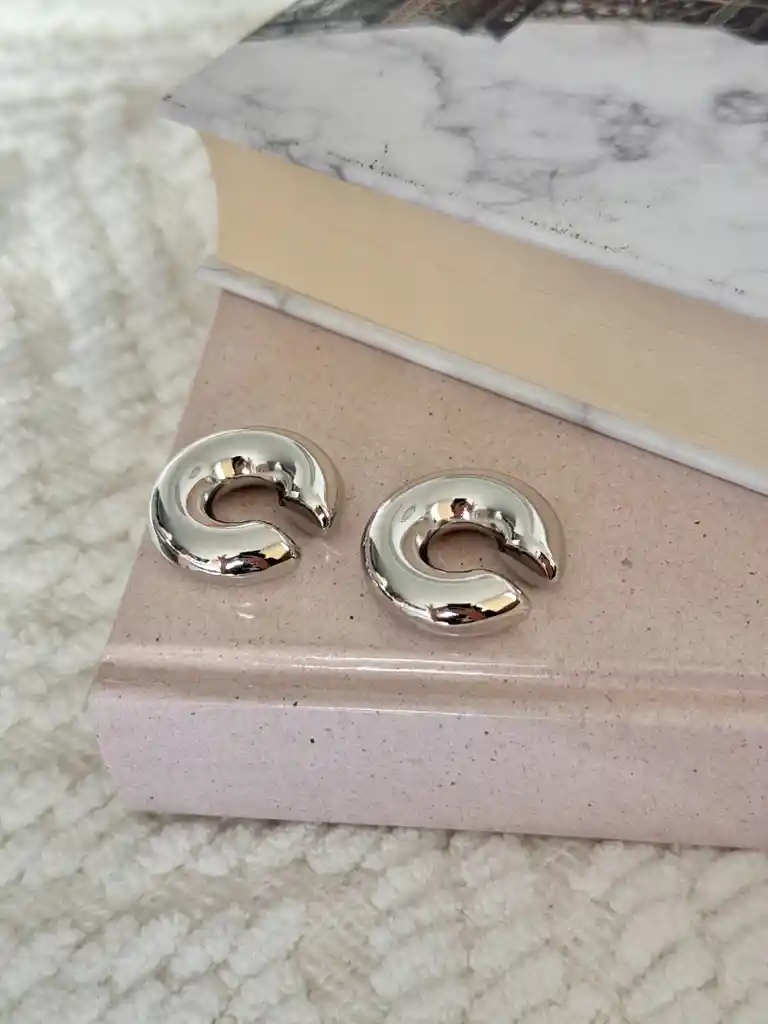 Chunky Earcoff Plateado