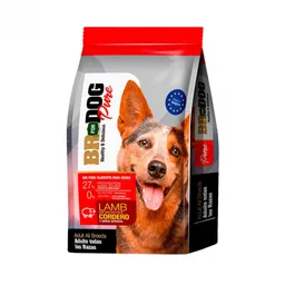 Br For Dog Adulto Todas Las Razas Cordero X 10kg