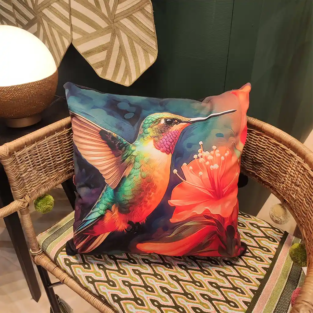 Cojín Colibrí San Joaquín