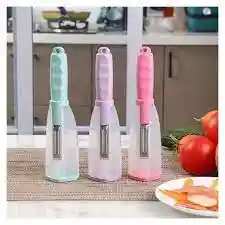 Pelador De Frutas Y Verduras Con Contenedor