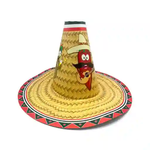 Mini Sombrero Mexicano X 1 Und