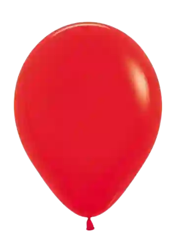 Globos R-5 Fashion Rojo X10 Unds Sempertex