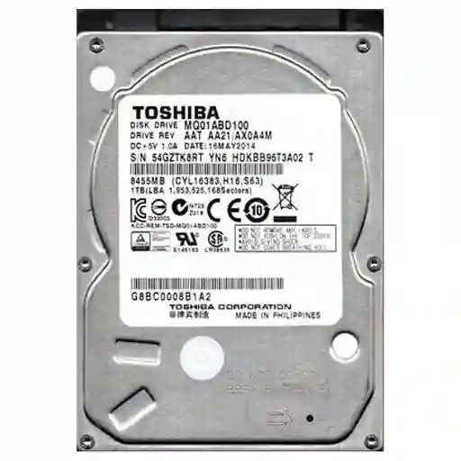 Disco Duro Interno Toshiba Mq01abd100 De 1 Tb