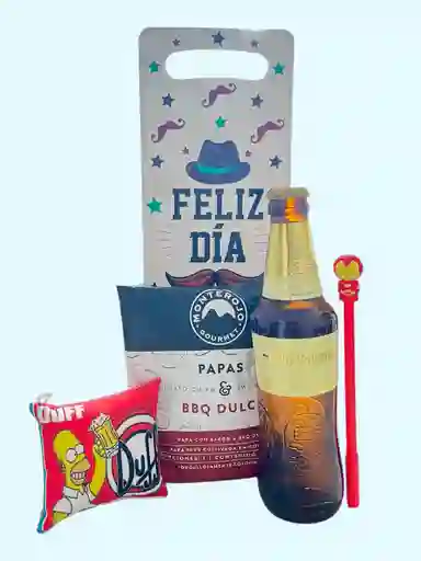 Regalo Especial Para Hombre Con Cerveza Y Monterojo Bbq