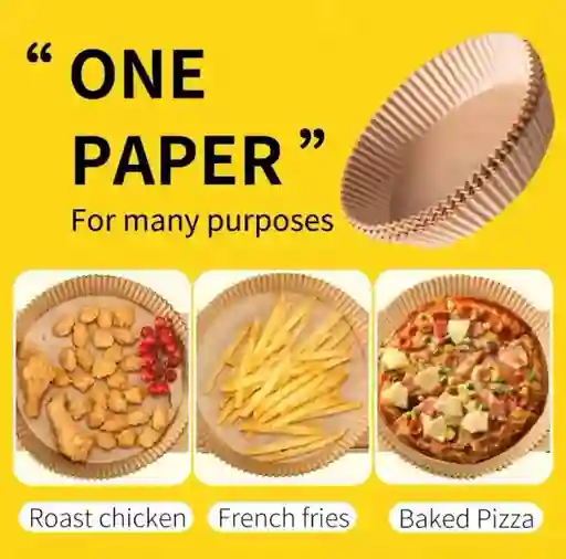 Papel Para Airfryer X 100