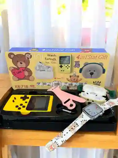 Combo Infantil 4 En 1
