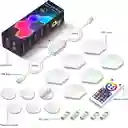 Led Rbg Hexagon Smart Gaming Light 6pcs Lxqg01 Tipo Cinta Led