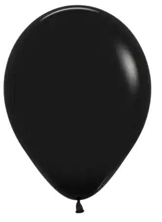 Globos R-5 Fashion Negro X10 Unds Sempertex