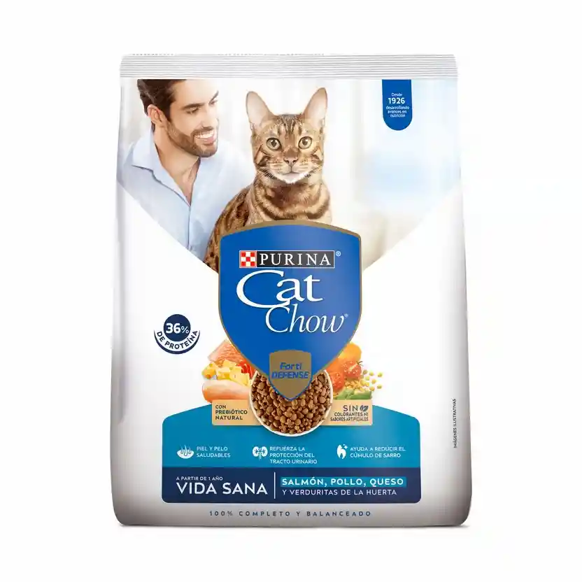 Cat Chow Gato Vida Sana 1.3kg