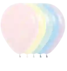 Globos R-5 Pastel Mate Surtido X10 Unds Sempertex