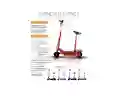 Patineta Scooter Eléctrica Monopatín Teksilver Silla Niños