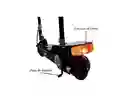 Patineta Scooter Eléctrica Monopatín Teksilver Silla Niños