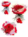 Regalo Ramo De Rosas Eternas Rojas - Amigo Secreto - Amor Y Amistad - Rosas Rojas - Dia De Amor Y Amistad