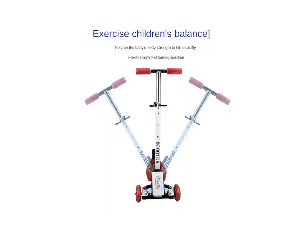 Patineta Scooter Monopatín Para Niños Ruedas Equalizable