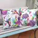2 Cojines Jardín Colibrí
