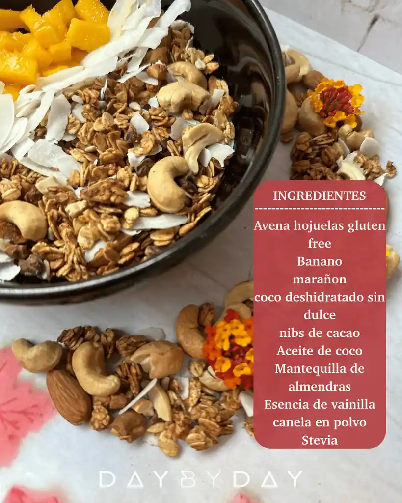 Granola De Coco Vainilla