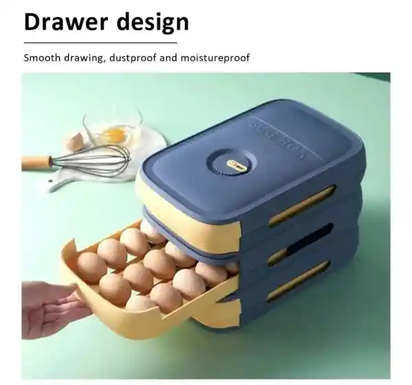 Organizador Cajón De Almacenamiento Para Huevos