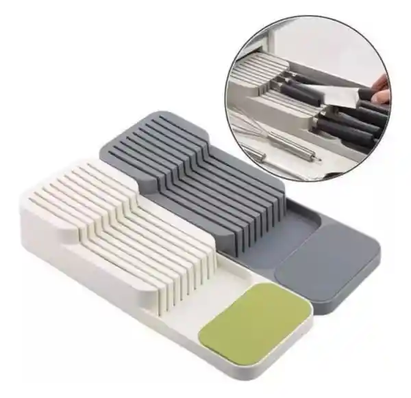 Organizador De Cuchillos Para Cajón Gabinete De Cocina