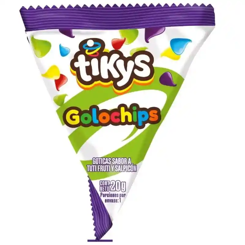 Chocolate Tikys Golochips X 20 G