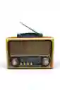 Radio Diseño Antiguo Recargable Am, Fm, Sw Bluetooth, Usb, Sd, Power Bank - Montreal Jx 210