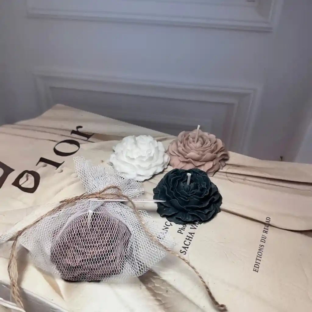 Vela Luz De Petalos Pequeña