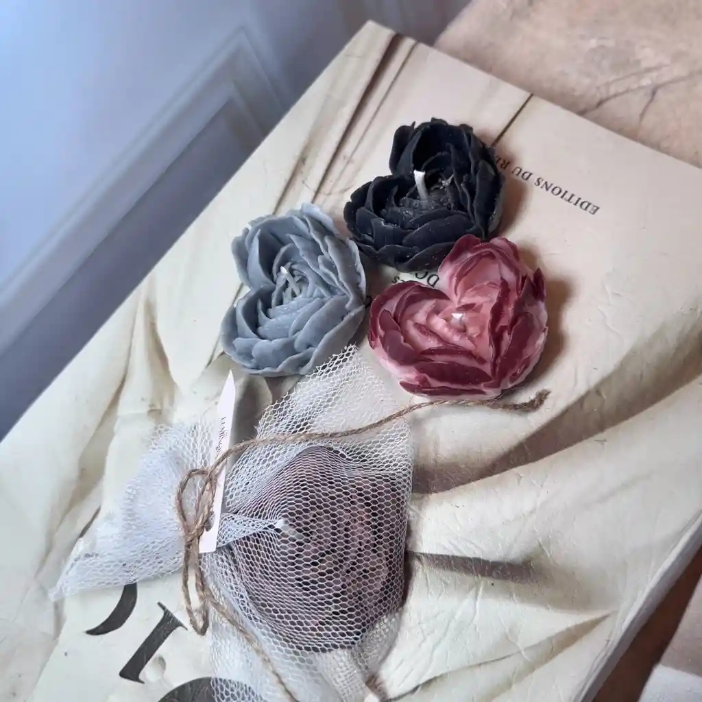 Vela Petalos Encendidos